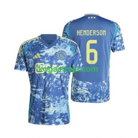 Billiga Fotbollströjor AFC Ajax Henderson 6 Borta tröja 2024/25 Kortärmad